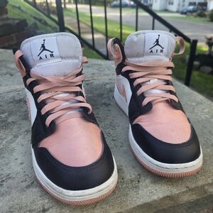 Kids Sneakers - Pink and Black
